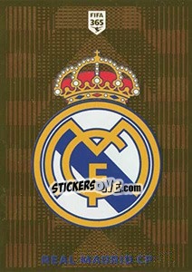 Figurina Real Madrid CF Logo - FIFA 365 2020. 448 stickers version - Panini