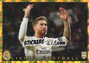 Sticker Real Madrid Cf Living Football