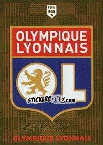 Sticker Olympique Lyonnais Logo - FIFA 365 2020. 448 stickers version - Panini