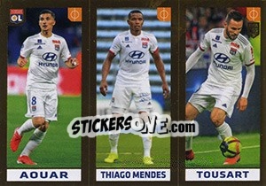 Sticker Aouar / Thiago Mendes / Tousart - FIFA 365 2020. 448 stickers version n. 134 - Panini
