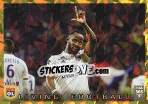 Sticker Olympique Lyonnais Living Football - FIFA 365 2020. 448 stickers version n. 138 - Panini