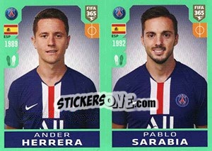 Cromo Ander Herrera / Pablo Sarabia