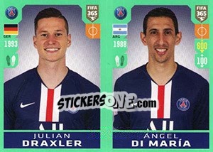 Figurina Julian Draxler / Ángel Di María