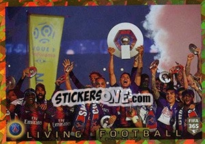 Cromo Paris Saint-Germain Living Football - FIFA 365 2020. 448 stickers version - Panini