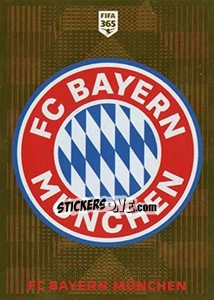Sticker FC Bayern München Logo - FIFA 365 2020. 448 stickers version n. 163 - Panini