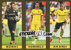 Sticker Bürki - Hummels - Akanji - FIFA 365 2020. 448 stickers version n. 180 - Panini