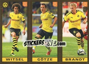 Sticker Witsel / Götze / Brandt - FIFA 365 2020. 448 stickers version n. 182 - Panini