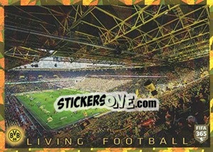 Sticker Borussia Dortmund Living Football - FIFA 365 2020. 448 stickers version n. 186 - Panini
