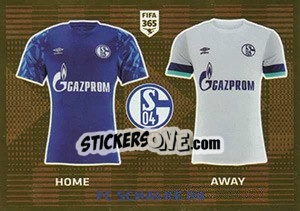 Figurina FC Schalke 04 T-Shirt - FIFA 365 2020. 448 stickers version - Panini