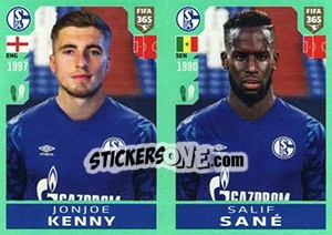Sticker Jonjoe Kenny / Salif Sané - FIFA 365 2020. 448 stickers version n. 189 - Panini