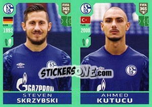 Sticker Steven Skrzybski / Ahmed Kutucu - FIFA 365 2020. 448 stickers version - Panini