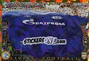 Cromo FC Schalke 04 Living Football - FIFA 365 2020. 448 stickers version - Panini