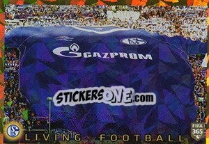 Sticker FC Schalke 04 Living Football - FIFA 365 2020. 448 stickers version n. 202 - Panini