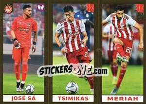 Sticker José Sá / Tsimikas / Meriah - FIFA 365 2020. 448 stickers version n. 212 - Panini