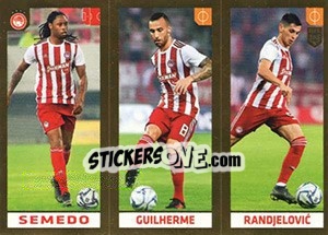 Sticker Semedo / Guilherme / Randelovic - FIFA 365 2020. 448 stickers version n. 214 - Panini