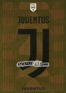 Sticker Juventus Logo - FIFA 365 2020. 448 stickers version - Panini