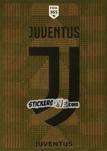 Sticker Juventus Logo - FIFA 365 2020. 448 stickers version n. 243 - Panini