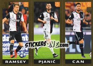 Sticker Ramsey / Pjanic / Can - FIFA 365 2020. 448 stickers version n. 246 - Panini