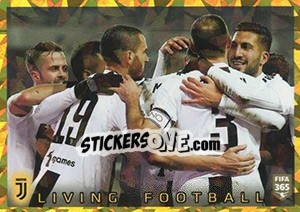 Figurina Juventus Living Football - FIFA 365 2020. 448 stickers version - Panini