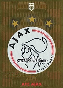Sticker AFC Aiax Logo - FIFA 365 2020. 448 stickers version n. 275 - Panini
