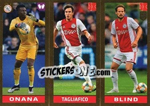 Sticker Onana / Tagliafico / Blind - FIFA 365 2020. 448 stickers version n. 276 - Panini