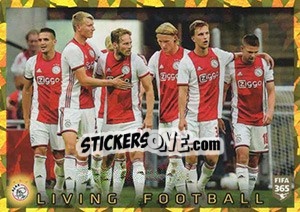 Cromo AFC Aiax Living Football - FIFA 365 2020. 448 stickers version - Panini