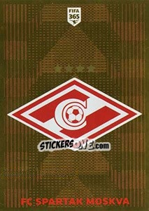 Sticker FC Spartak Moskva Logo - FIFA 365 2020. 448 stickers version - Panini