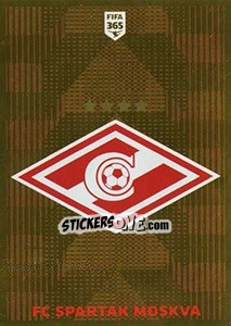 Sticker FC Spartak Moskva Logo - FIFA 365 2020. 448 stickers version n. 291 - Panini