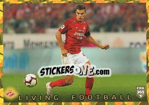 Sticker FC Spartak Moskva Living Football - FIFA 365 2020. 448 stickers version - Panini