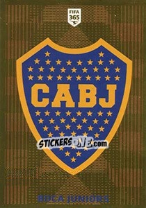 Figurina Boca Juniors Logo - FIFA 365 2020. 448 stickers version - Panini
