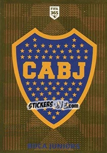 Sticker Boca Juniors Logo - FIFA 365 2020. 448 stickers version n. 307 - Panini