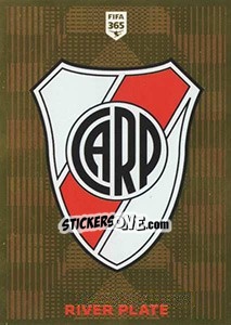 Sticker River Plate Logo - FIFA 365 2020. 448 stickers version - Panini