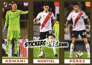 Cromo Armani / Montiel / Pérez - FIFA 365 2020. 448 stickers version - Panini