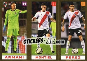 Sticker Armani / Montiel / Pérez - FIFA 365 2020. 448 stickers version n. 324 - Panini