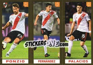 Cromo Ponzio / Fernández / Palacios - FIFA 365 2020. 448 stickers version n. 326 - Panini