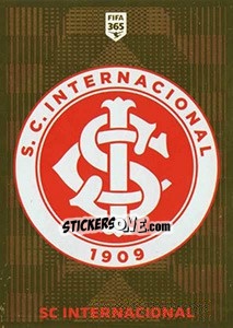 Sticker SC Internacional Logo - FIFA 365 2020. 448 stickers version n. 339 - Panini