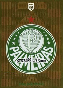 Sticker Palmeiras Logo - FIFA 365 2020. 448 stickers version n. 355 - Panini