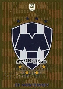 Sticker CD Monterrey Logo - FIFA 365 2020. 448 stickers version n. 371 - Panini