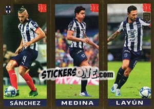 Cromo Sánchez / Medina / Layún - FIFA 365 2020. 448 stickers version - Panini