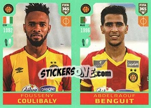 Cromo Fousseny Coulibaly / Abdelkader Benguit