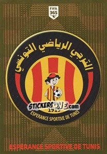 Sticker Espérance Sportive de Tunis Logo - FIFA 365 2020. 448 stickers version n. 387 - Panini