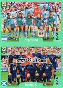 Sticker Argentina - Scotland