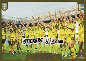 Sticker FIFA Women's Wolrd Cup France 2019 3rd Place - FIFA 365 2020. 448 stickers version n. 408 - Panini