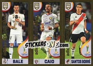 Sticker Bale / Caio / Santos Borré - FIFA 365 2020. 448 stickers version n. 439 - Panini