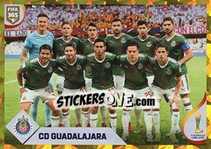 Sticker CD Guadalajara - FIFA 365 2020. 448 stickers version n. 444 - Panini