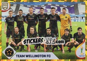 Sticker Team Wellington FC - FIFA 365 2020. 448 stickers version - Panini