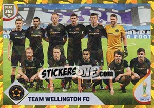 Sticker Team Wellington FC - FIFA 365 2020. 448 stickers version n. 445 - Panini