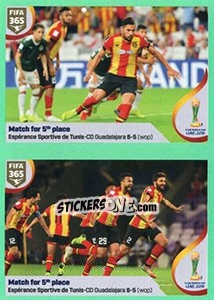 Sticker FIFA Club World Cup UAE 2018: Match for 5th Place - FIFA 365 2020. 448 stickers version n. 446 - Panini