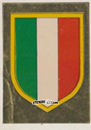 Cromo Scudetto Italia - Calcio Flash 1981 n. SC1 - Edizioni Flash