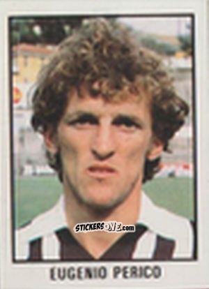 Cromo Eugenio Perico - Calcio Flash 1981 n. 8 - Edizioni Flash